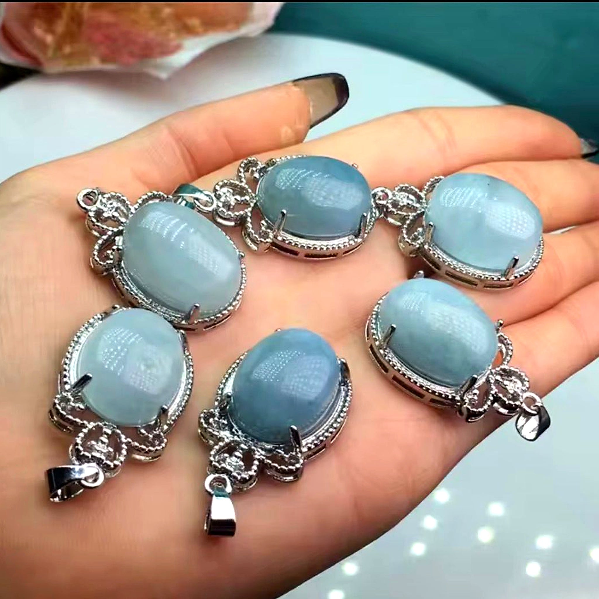 Aquamarine Pendant