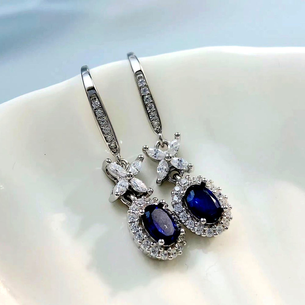 Sapphire Stud Earrings